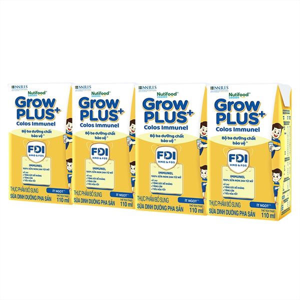 Sữa dinh dưỡng pha sẵn Grow plus Immunel ít ngọt 110ml-duoc-ban-tai-Én Store - CN Hưng Nguyên