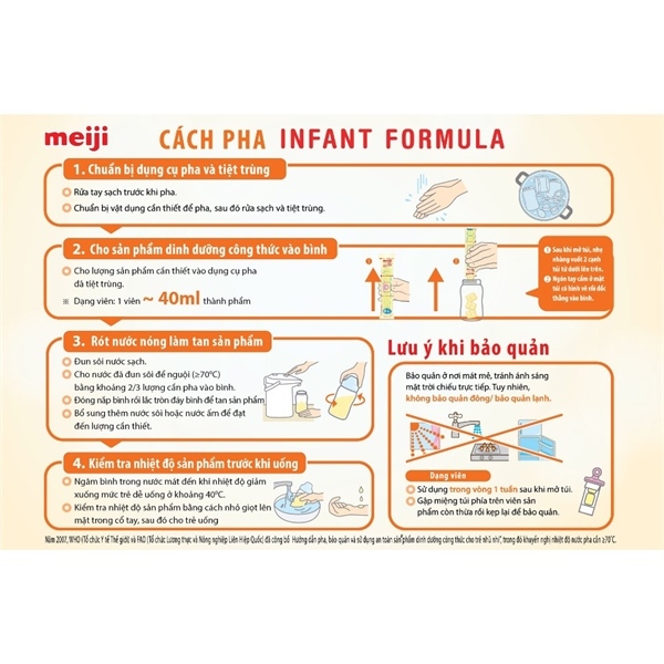 Sữa meiji thanh NK 0-1 27g mẫu mới-duoc-ban-tai-Én Store - CN Hưng Nguyên