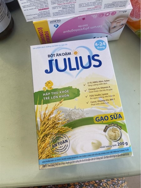 Bột ăn dặm Julius vị gạo sữa 200g 4m+-duoc-ban-tai-Én Store - CN Hưng Nguyên