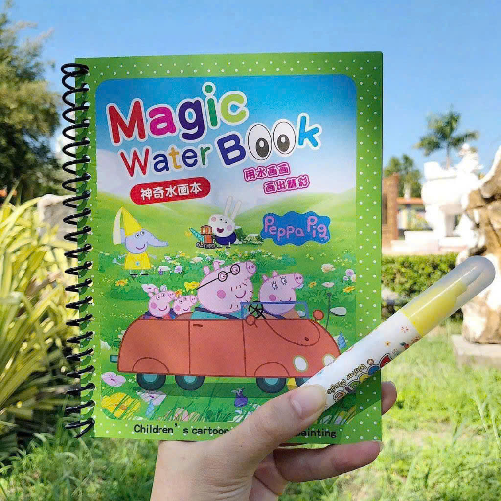 Sổ tô màu magic water