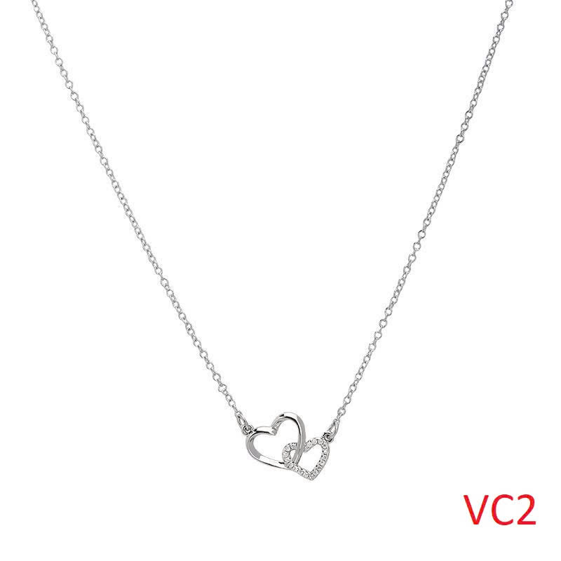 Vòng cổ thời trang (dây chuyền), chất liệu bằng hợp kim kẽm được xi mạ màu, kích thước dài 50cm