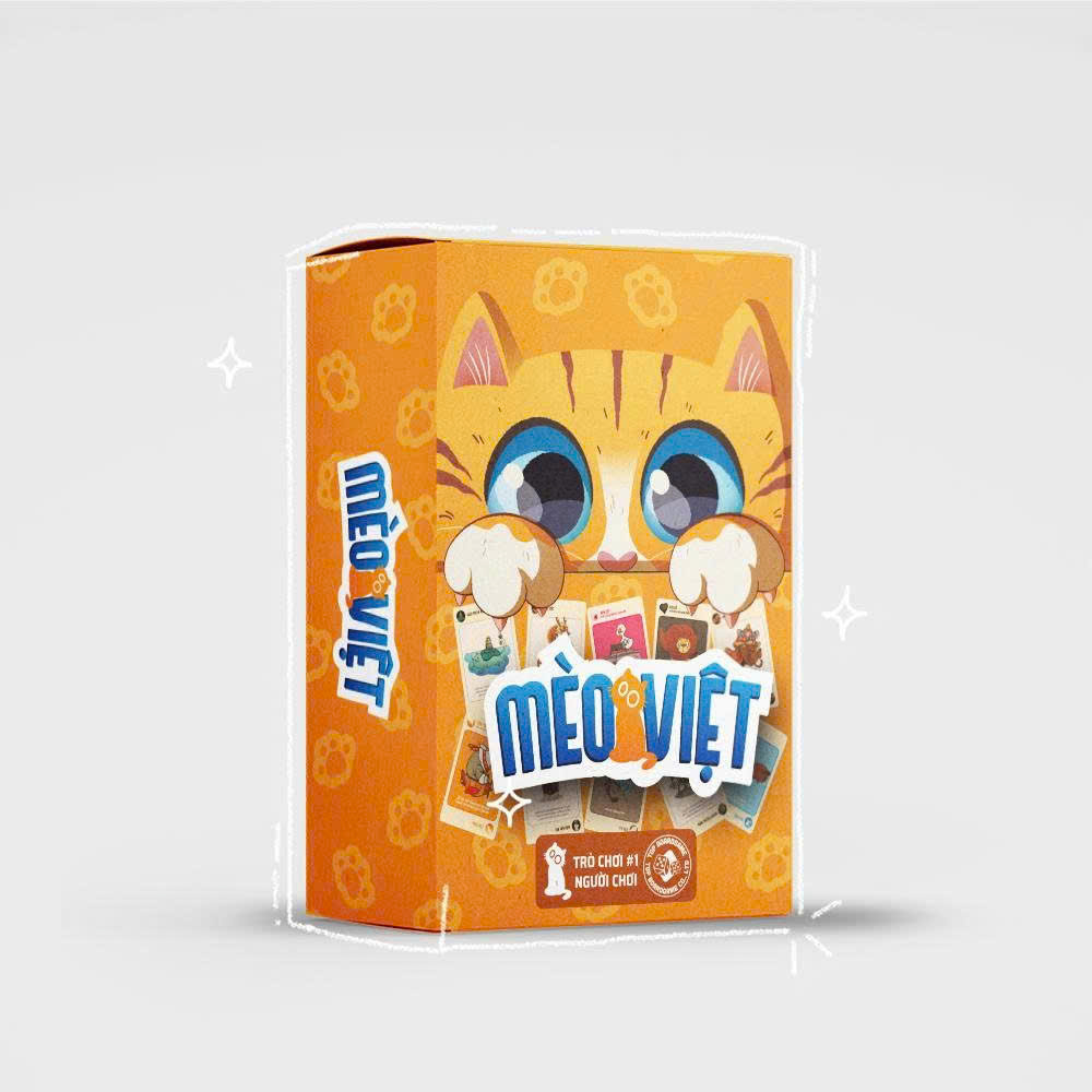 Bộ trò chơi Mèo việt tiện lợi - 56 lá