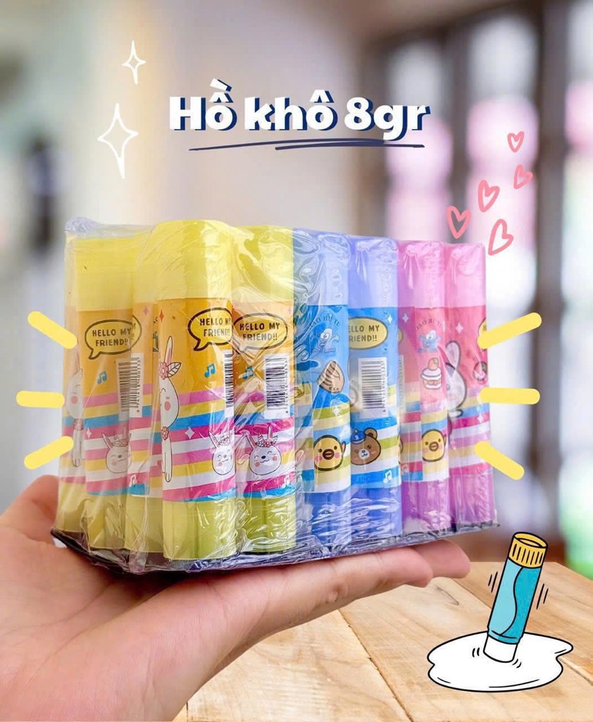 Hồ dán thủ công ( 8 gam ) - Lố 24