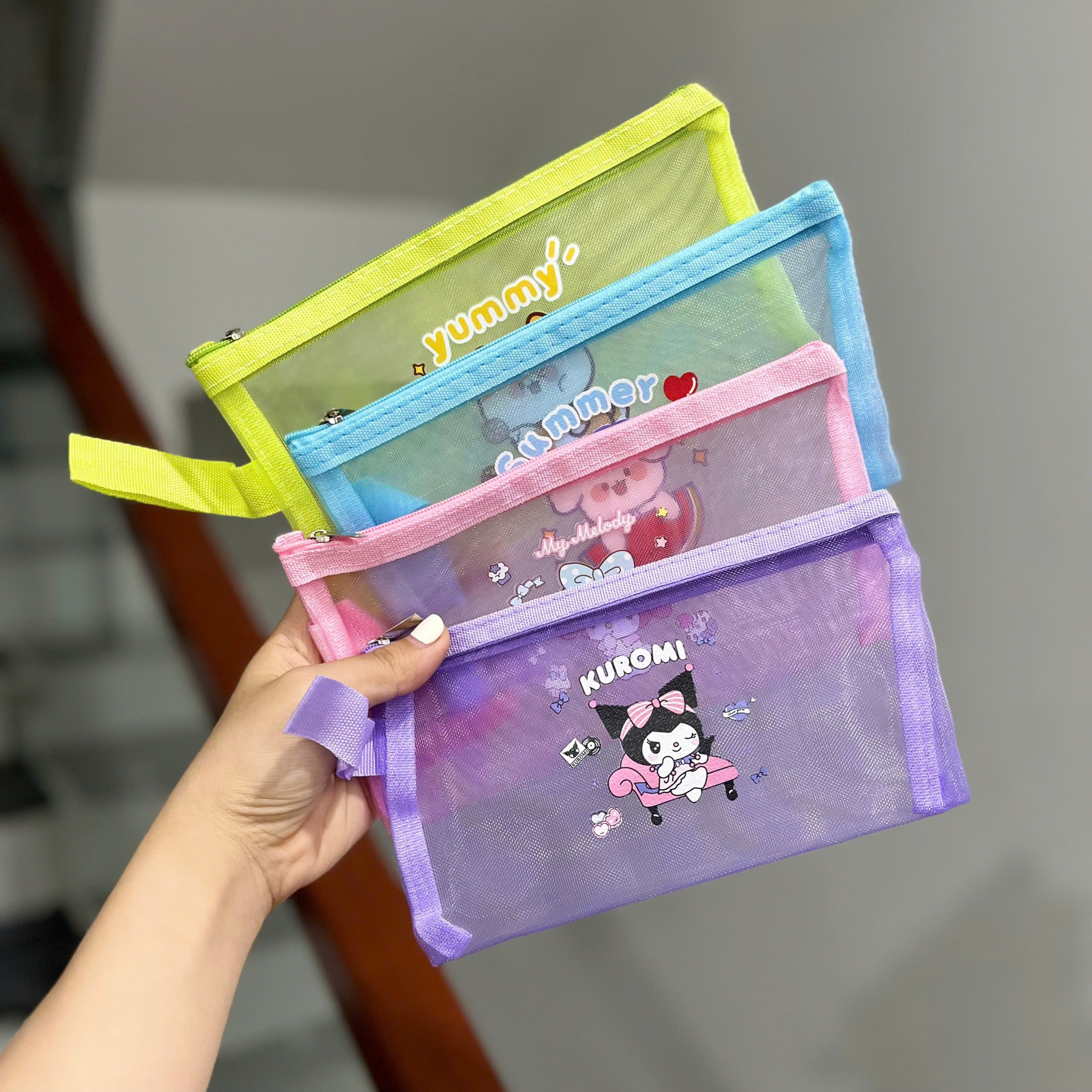 Túi vải lưới B6 có quai