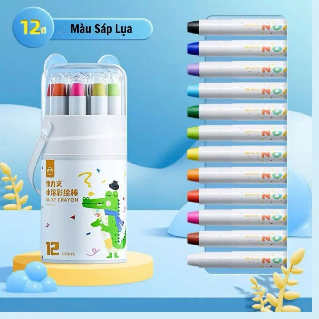 Bộ bút sáp màu, loại 12 màu/set
