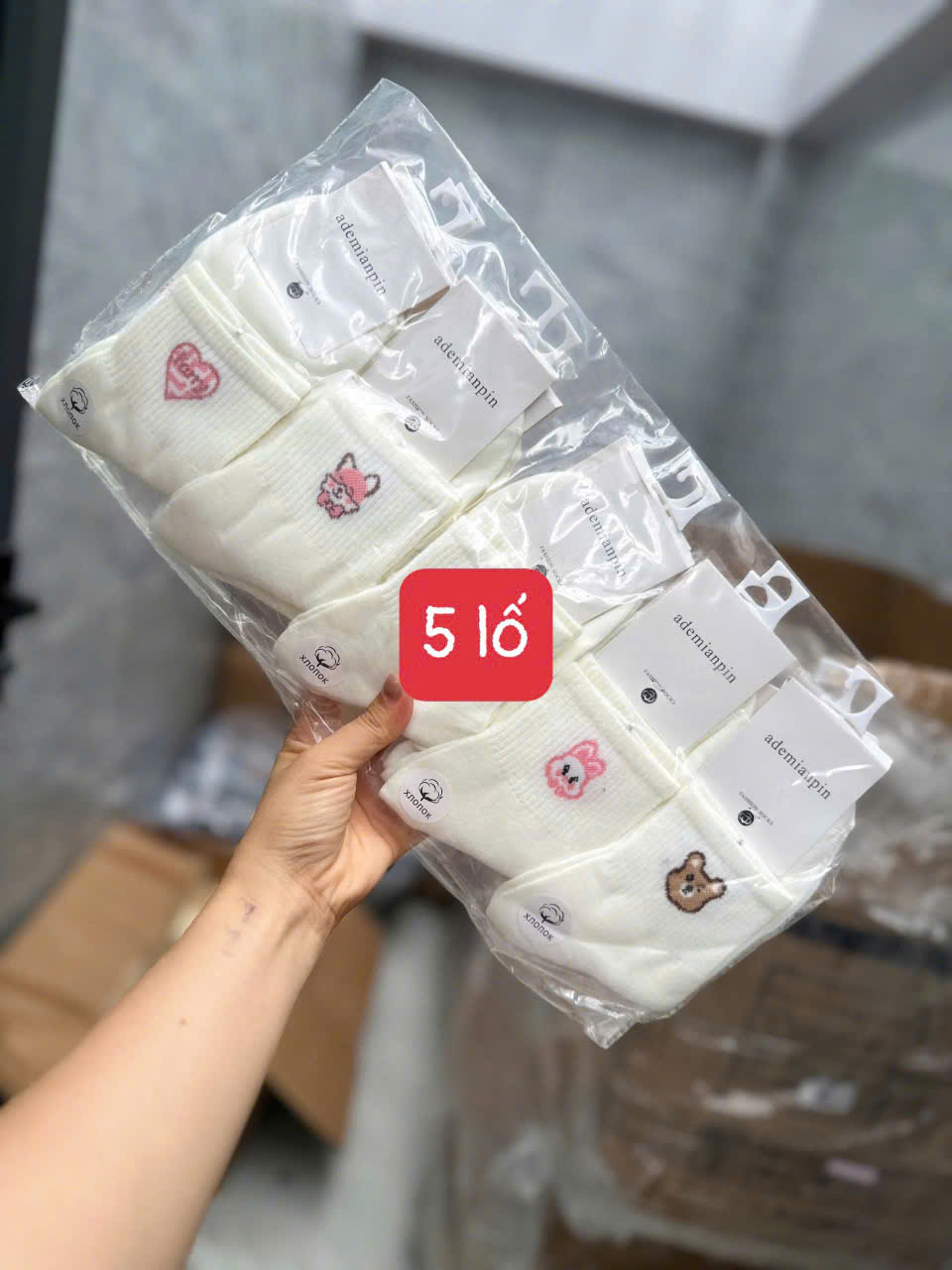 Tất chân cho nữ cổ trung, loại cao quá mắt cá chân không cao đến đầu gối