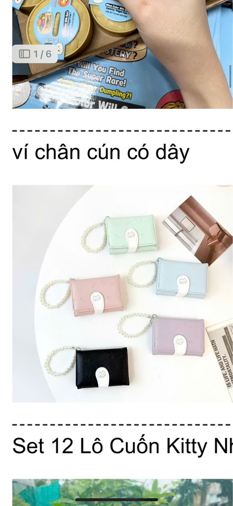 VÍ CHÂN CÚN CÓ DÂY
