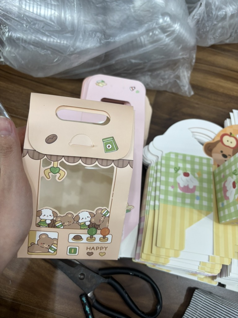 HỘP QUÀ MÁY GẮP THÚ MINI