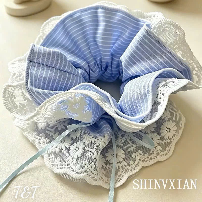 CỘT REN KẺ XANH DÂY RUY BĂNG NHÍ