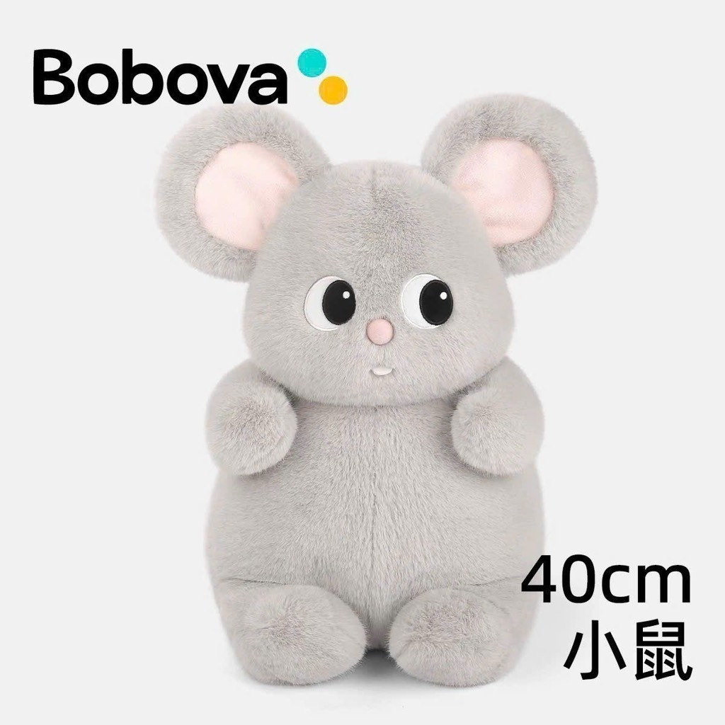GẤU BÔNG CHUỘT XÁM TAI TRÒN BOBOVA