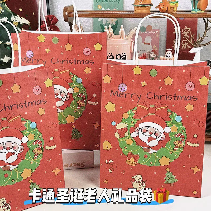 TÚI GIẤY NOEL 21X11X27CM (MỎNG)