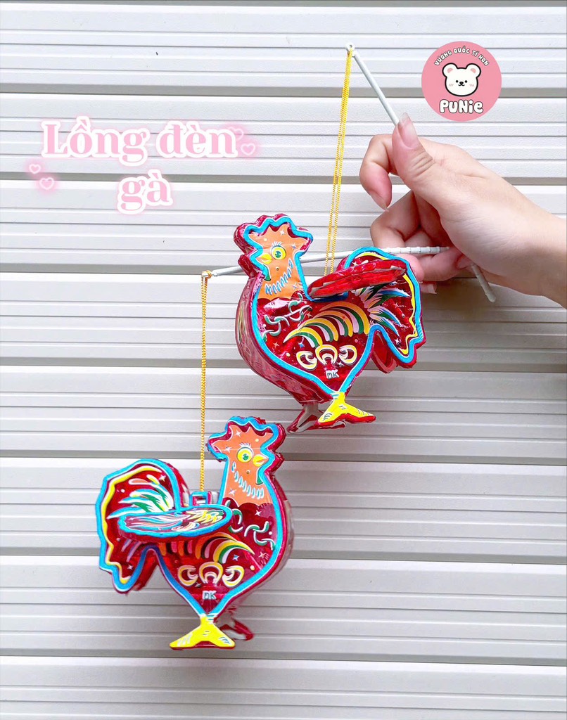 LỒNG ĐÈN THÚ KÍNH MINI