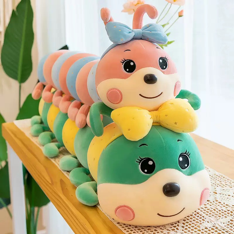 SÂU MÁ HỒNG ĐEO NƠ QC HỒNG 100CM