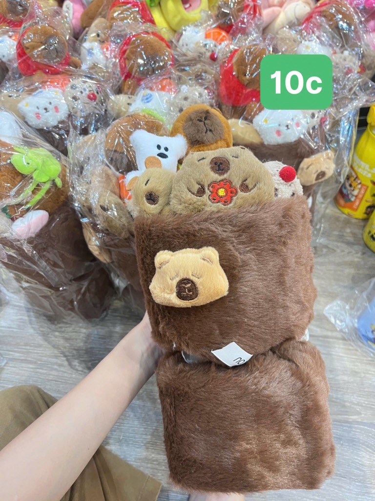 BÓ HOA CAPYBARA VER 2