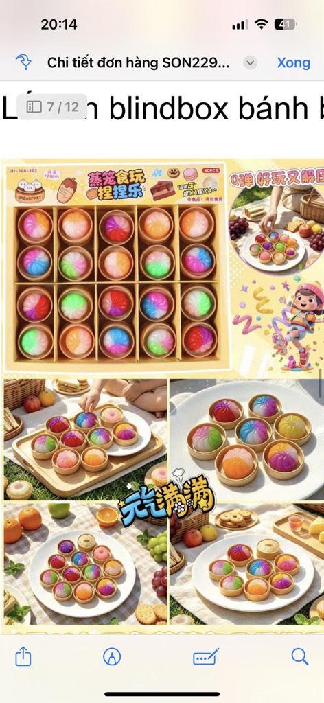 BLINDBOX BÁNH BAO MINI