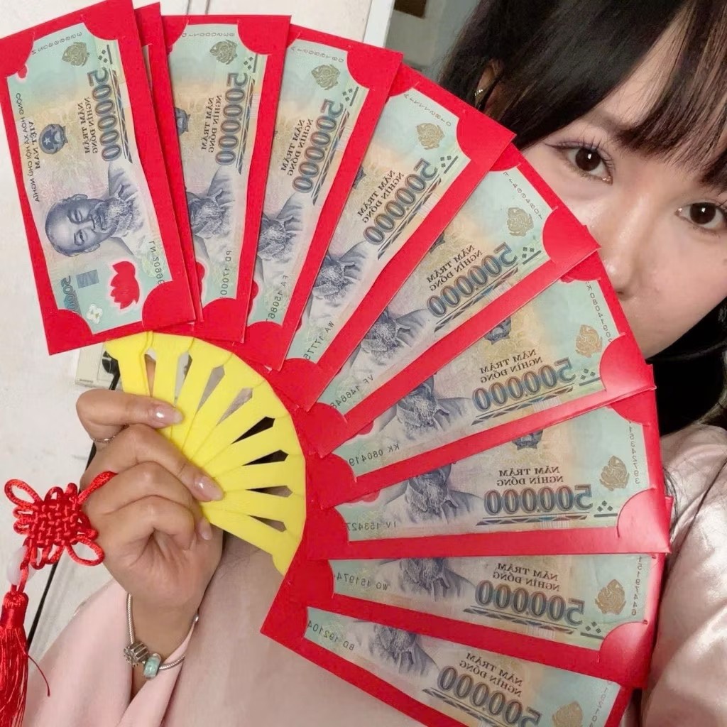 LIXI QUẠT XẾP 10 NGĂN