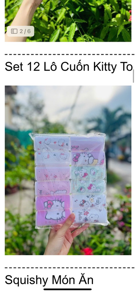 LÔ CUỐN TÓC KITTY SIZE LỚN