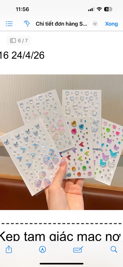 MIẾNG DÁN ĐÁ MAKEUP CUTE