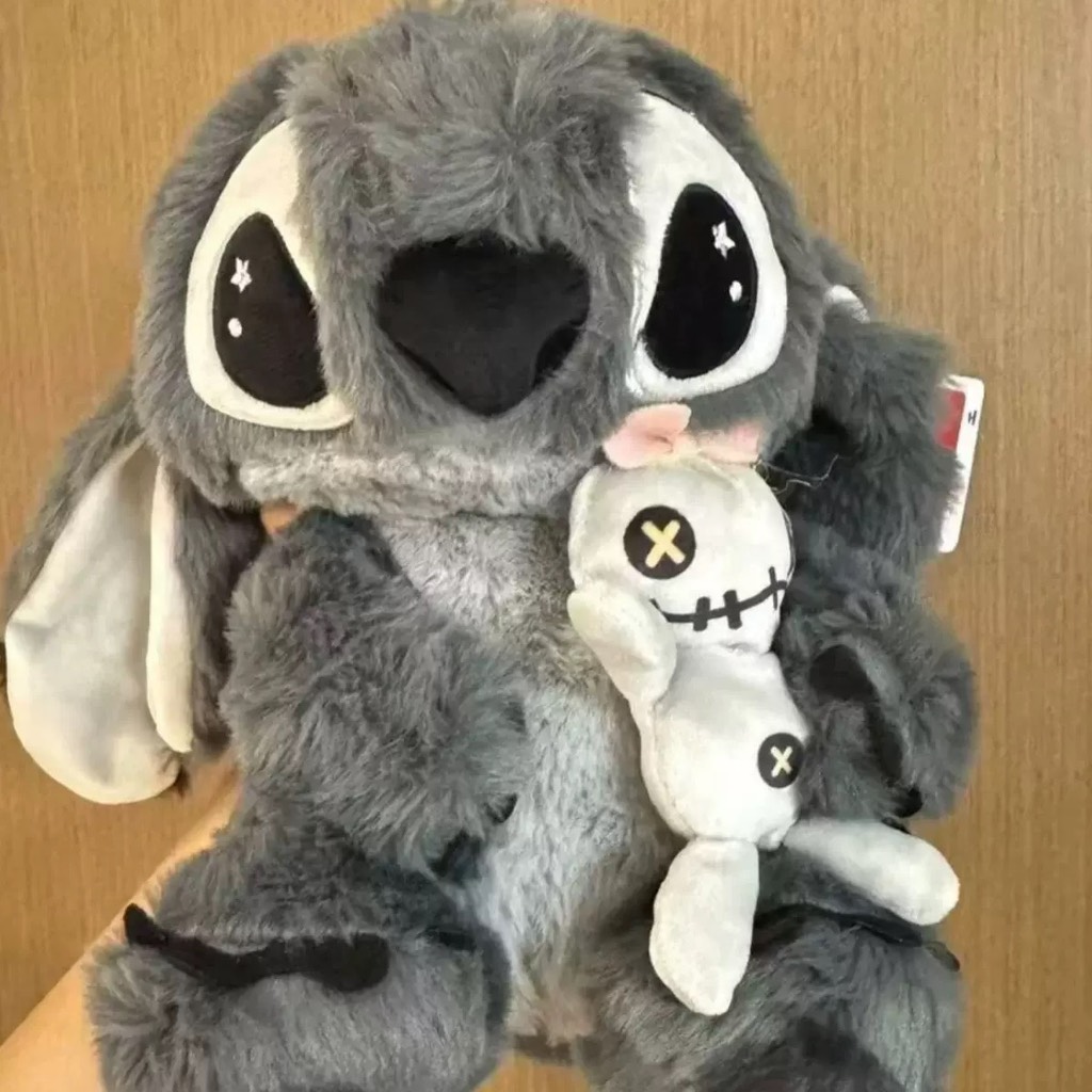 GẤU BÔNGSTICH XÁM ĐEN 45CM