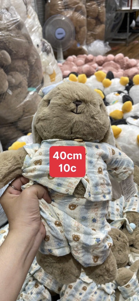 THỎ THƠM MẶC ĐỒ NGỦ