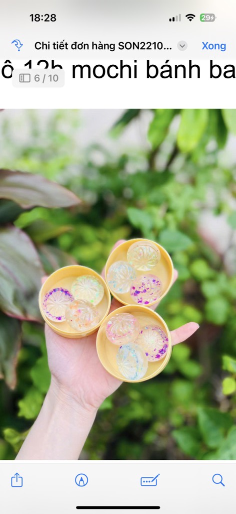 SQUISHY MOCHI BÁNH BAO KIM TUYẾN