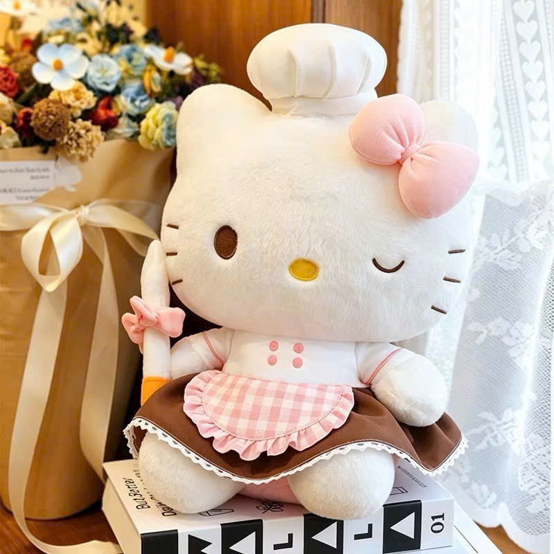 GẤU BÔNG HELLO KITTY ĐẦU BẾP 45CM