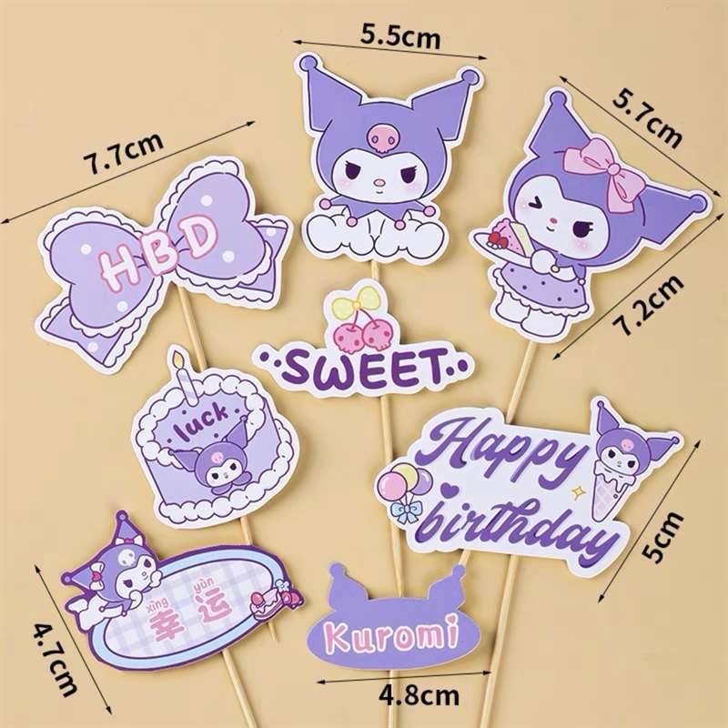 SET STICKER GIẤY CẮM KẸO 6CT