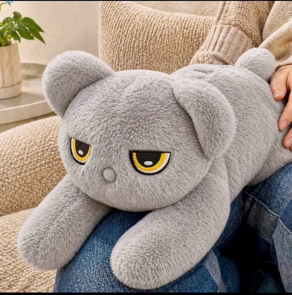 MÈO XÁM NẰM 90CM