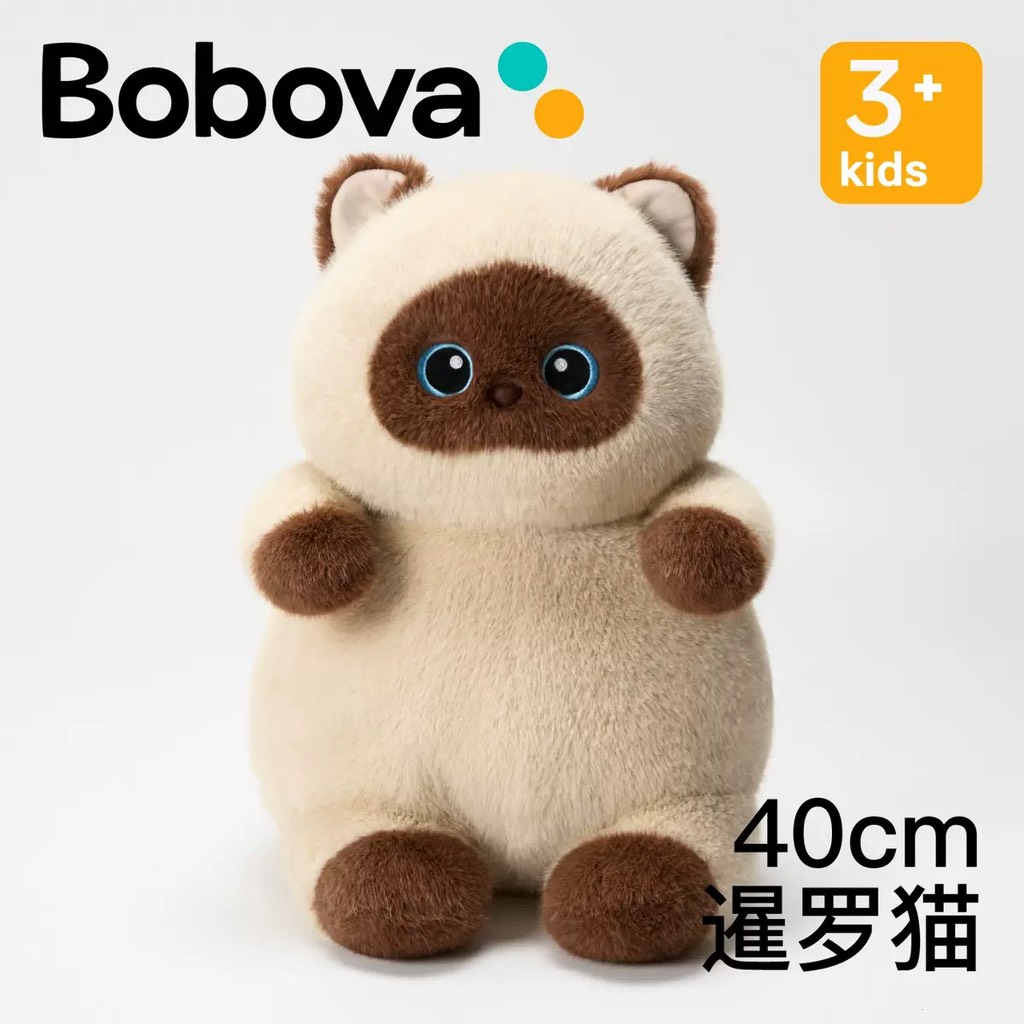 GẤU BÔNG MÈO XIÊM MẶT NÂU BOBOVA