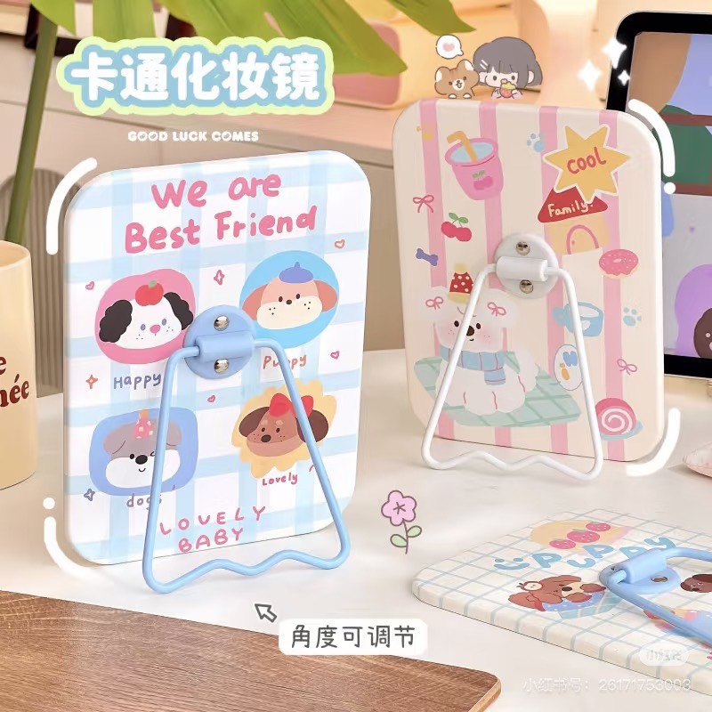 GƯƠNG CUTE ĐỂ BÀN
