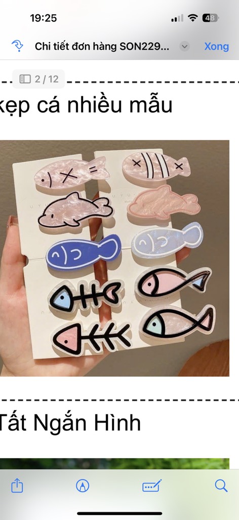SET 2KẸP CÁ
