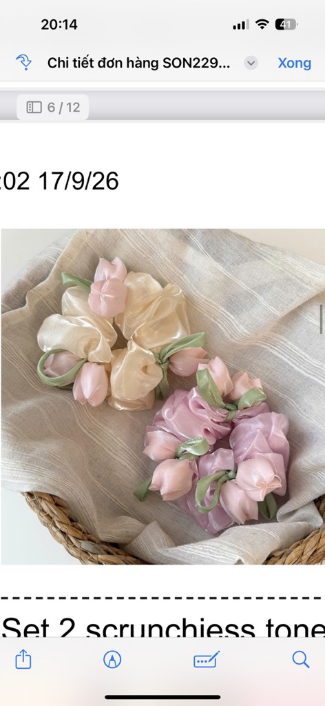CỘT PHỒNG TULIP HỒNG KEM