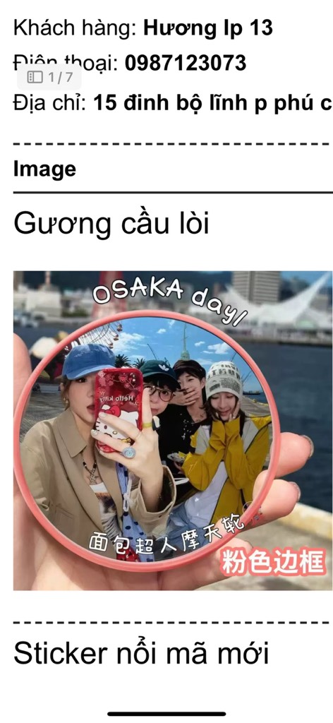 GƯƠNG CẦU LỒI