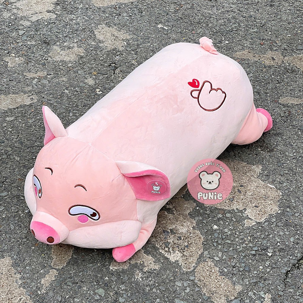 GẤU BÔNG HEO BUỒN NGỦ 75CM