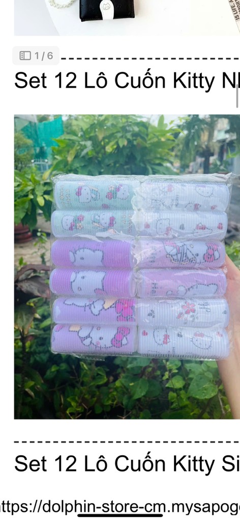 LÔ CUỐN KITTY NHỎ