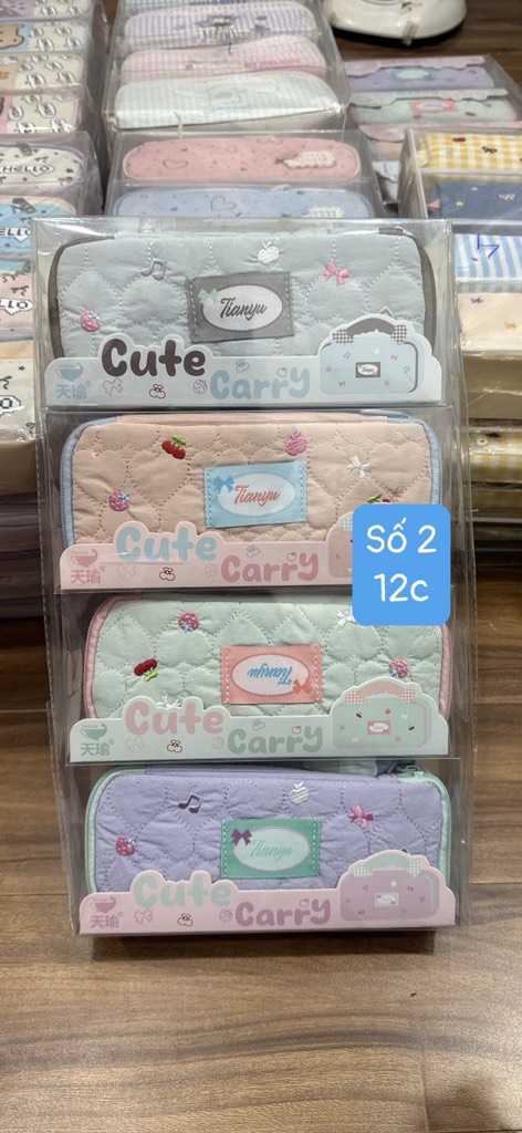 TÚI BÚT KÈM QUAI XÁCH CUTE CARRY