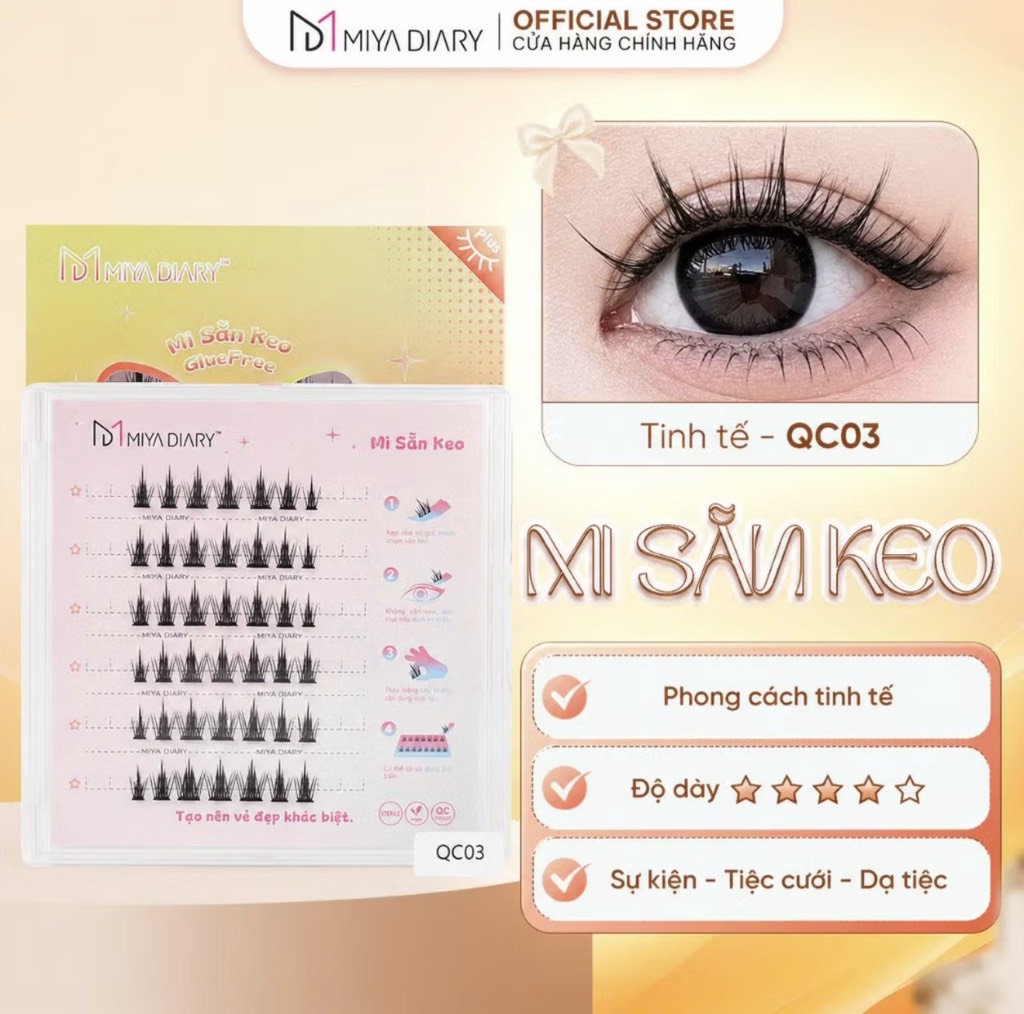 MI GIẢ DIARY SẴN KEO QC03
