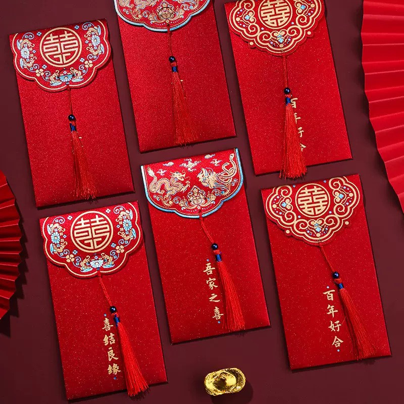 BAO LIXI NHŨ ĐỎ ( SET 10C/35K)