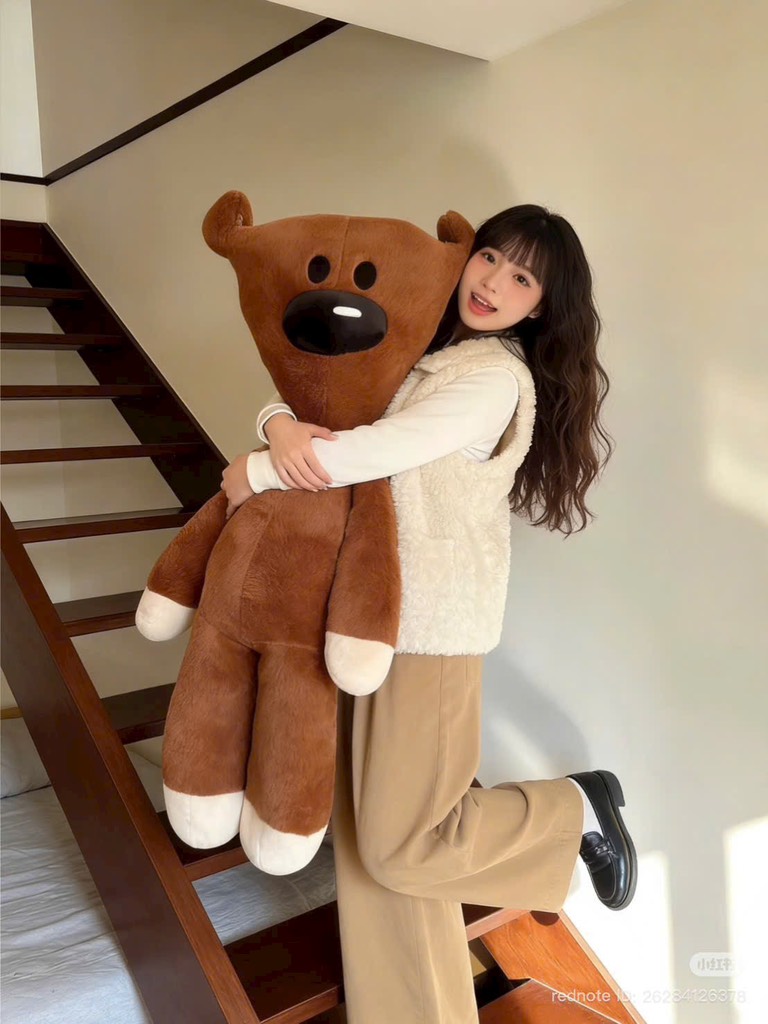GẤU BÔNG TEDDY MR BEAN 95CM