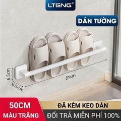 Kệ để dép dán tường ERMO 50cm màu trắng