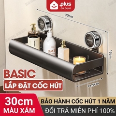 Kệ cốc hút chân không dán tường không cần khoan
